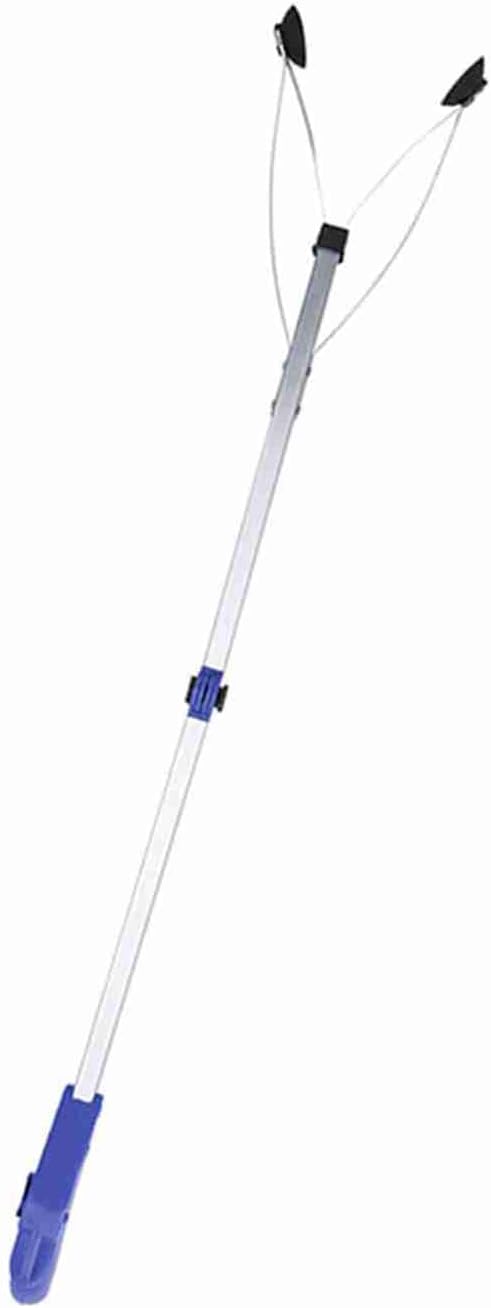 Garbage Picker Litter Picker Trash Grabber for Garden Leaves Waste Pick Up Tool(Blue Handle)