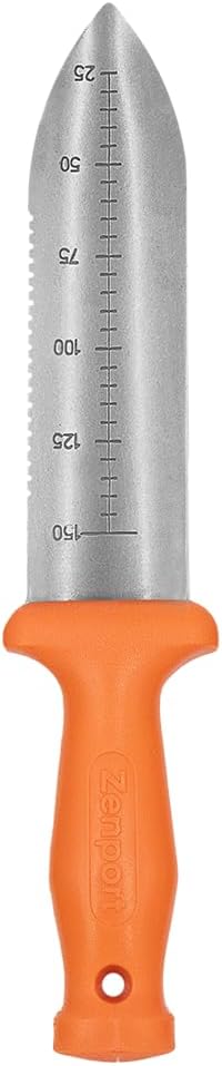 Zenport K246 Deluxe ZenBori Soil Knife with Sheath - 3 Pack
