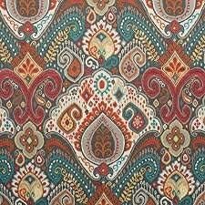 RSH Décor: Set of 4 Lumbar Throw Pillows | Indoor/Outdoor All Weather Polyester Fabric | Decorative Accent Cushions for Patio Furniture | Reversible | 20” x 12" | Bohemian Retro Paisley