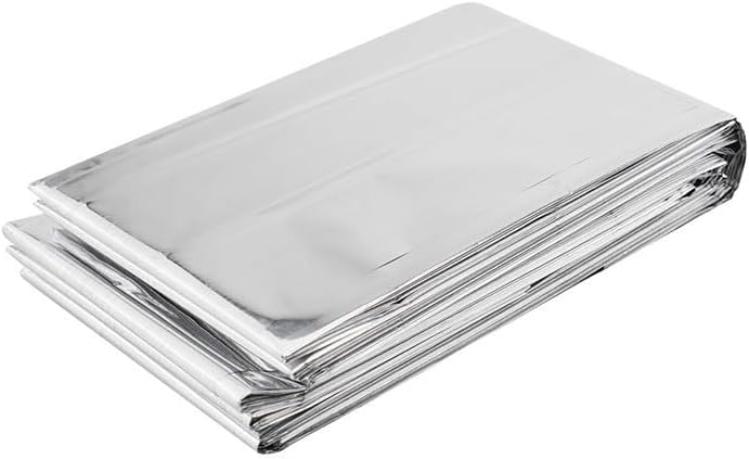Reflective Plant Growing Film Silver Mylar Sheet Indoor Greenhouse Light Reflecting Material Multi Purpose Garden Tent Covering 130x210cm For Temperature Control(140cm X 210cm)