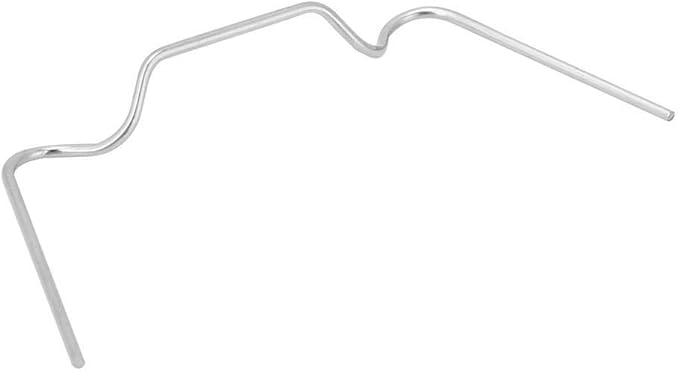 Mumusuki 50 Pack Stainless Steel Greenhouse Clips, Rust Proof Spring Clamps for Plexiglass Panels, Universal W Glazing Clips Tool, No Drilling Installation