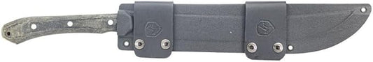 Condor K-Night Machete with 1075 High Carbon Steel Blade, Convex Grind, and Micarta Handle (Blasted Satin)