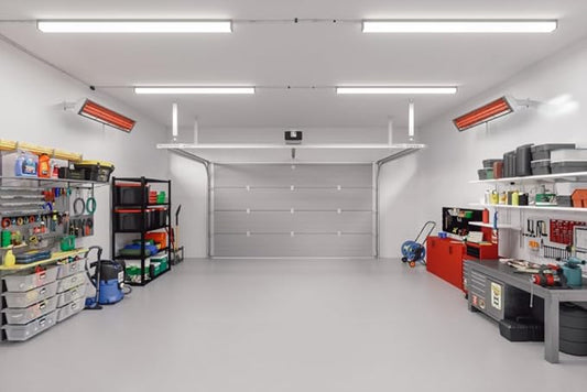 Bromic Cobalt Smart Heat 4000W Electric Patio Heater - Dual Element Infrared, 240V, Silver Finish - BH0610003