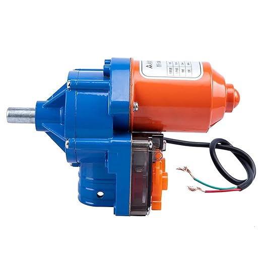 TBVECHI Greenhouse Roll Up Motor Electric Film Roll Up Motor Kit 24V 100W Motor Electric Greenhouse Frame Shed Roll-up Motor Automatic Venting Solution