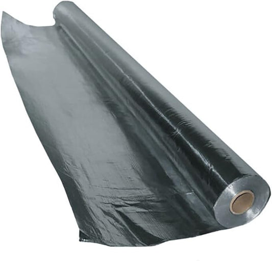 US Energy Products Highly Reflective Silver FOIL Mylar Film Insulation Sheets: Ideal for: Grow Room, Greenhouse, Farming, Plant Growth, Energy Saving, SAUNAS, and More: (24INCH X 125FT) Sheets