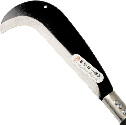 Zelin Machete with Heavy Duty Construction Black Plastic Handle,Ergonomic No-Slip Handle for Gardening, Agriculture, Bushcraft, Hunting and Outdoor