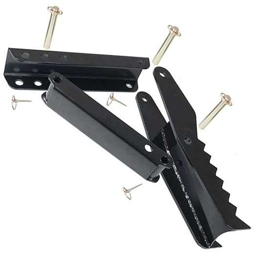 Titan Attachments 24" Backhoe Thumb Hoe Clamp 1/2" Steel Plate Assembly Weld On Adjustable Folding