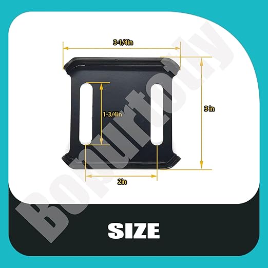 Set of 2 Snow Blower Skid Shoe Kit 1740718HMA, 1740718AYP, 780061MA for Murray Craftsman Two Stage Snow Throwers Replacement Part