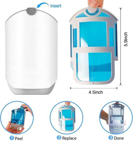 8 Pack Refill Cartridge Kit Compatible with ZEVO Plug-in Light, Replacement 100% Fit