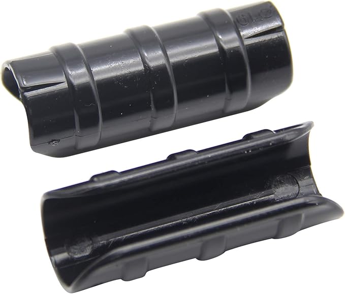Garden Buildings Tube Clip 0.75 inch Black Greenhouse Clips Greenhouse Frame Pipe Tube Film Clip Connector Kit Pack of 10, Can Clamping Something outer diameter of 0.75-0.79in
