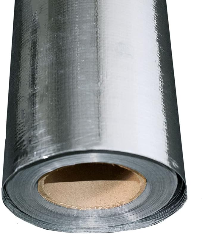 US Energy Products Highly Reflective Silver FOIL Mylar Film Insulation Sheets: Ideal for: Grow Room, Greenhouse, Farming, Plant Growth, Energy Saving, SAUNAS, and More: (24INCH X 50FT) Sheets