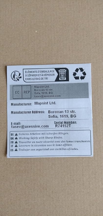 Stainless Steel Elegant Small Bearded Hatchet/Axe Combined with Adze Blade