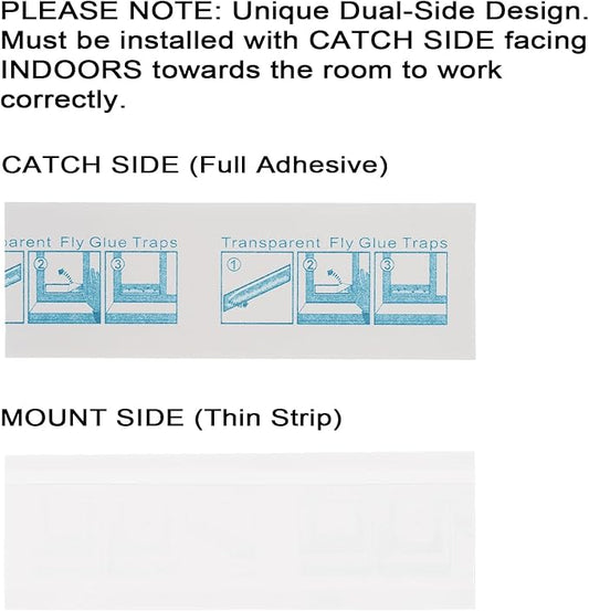 Kensizer 50-Pack Window Fly Traps