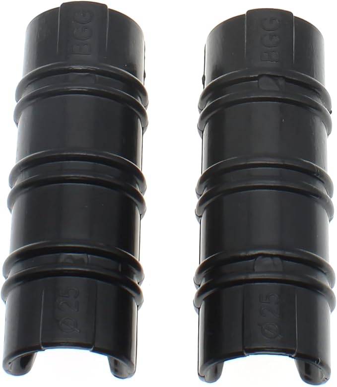FDXGYH 20 Pcs Greenhouse Film Clamps ABS Snap Clip Tube Clip Garden Buildings Tube Clip for 3/4" PVC Pipe