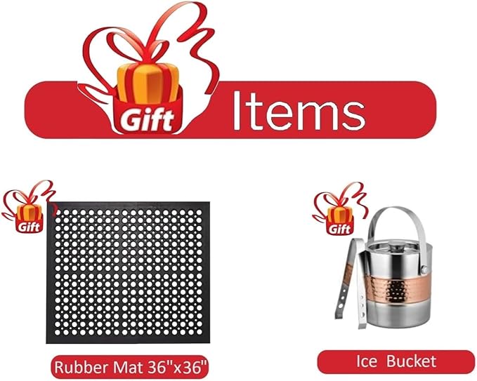AMS Fireplace | Modeno Westport Package | Light Gray Liquid Propane Gas Fire Pit Table for Outside Patio Bundle with Tank Cover, Wind Guard, & SS Burner Lid | Free Ice Bucket & Rubber Mat