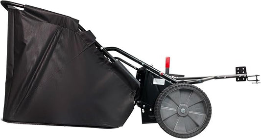 Brinly 42" Tow-Behind Lawn Sweeper in Hammered Finish with High-Velocity Brushes