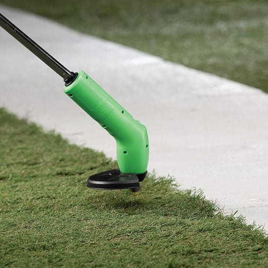 Zip Tie Grass Trimmer, Made of Stainless Steel and ABS, Battery Operated (Not Included) – Measures 31” Long, 24 Standard Zip Ties Included