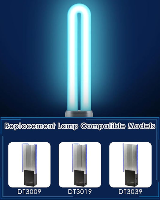PACETAP 4 Pack 21050 9W U Shape Bulbs Replacement Compatible with DynaTrap Models DT3009, DT3019 and DT3039