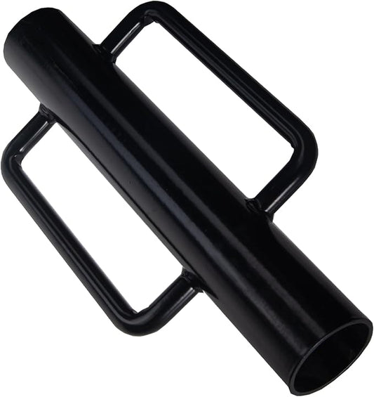Fence Post Driver 16.5 Inch T Post Driver, 11LB Heavy Duty Hand Post Pounder with Handle for U Fence Post (Black)