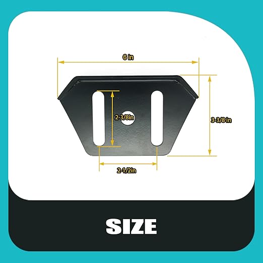 Set of 2 Snow Blower Skid Shoe Kit 1740912BMYP for Murray Craftsman Replacement Part