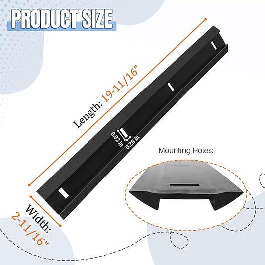 Snow Blower Scraper Bar 731-1033 for MTD Snow Throwers, Replacement Shave Plate 731-1033 Compatible with MTD 20-Inch and 21-Inch Snow Throwers, Upgrade Parts 706-14240, 731-0722, 731-0778, 731-0812