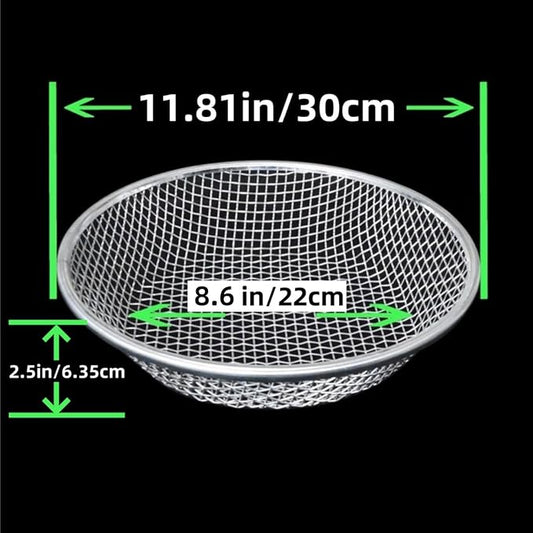 Mesh Gardening Sifter, 2mm Sieve mesh Size, Perfect for 5 Gallon Bucket,for Sand Rocks Dirt Compost (2mm)