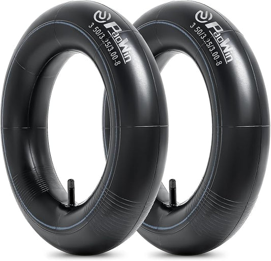 2 PCS 3.50/3.25/3.00-8 Replacement Inner Tubes with TR13 Straight Valve Stem Compatible with Wheelbarrows, Mowers, Hand Trucks and More 3.50-8 3.25-8 3.00-8 Tire Tubes