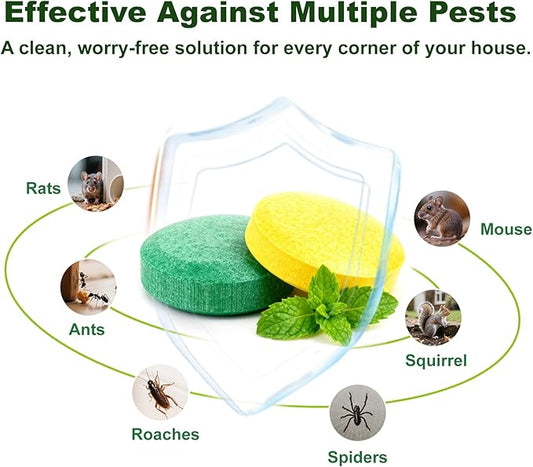 Peppermint Oil Rodent Repllent (80, Yellow and Green)