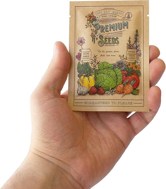 Watermelon Seeds, Crimson Sweet Variety | 60+ Non-GMO, Heirloom Watermelon Seeds | Premium Home Gardening Melons