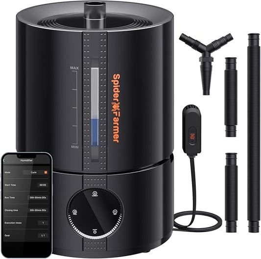 Spider Farmer 5L Smart Humidifier and SF4000 Grow Light