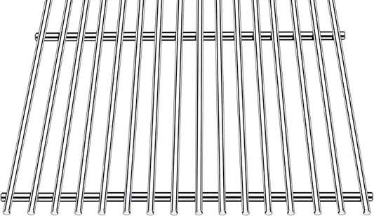 Grill Grates Flavorizer Bars Grill Parts for Weber Spirit 2 Spirit II E-310, E-320, S-310, S-320, 7636 7638 7639 GS4 Spirit 300 Series, 17” Porcelain Steel BBQ Grid Replacement Accessories