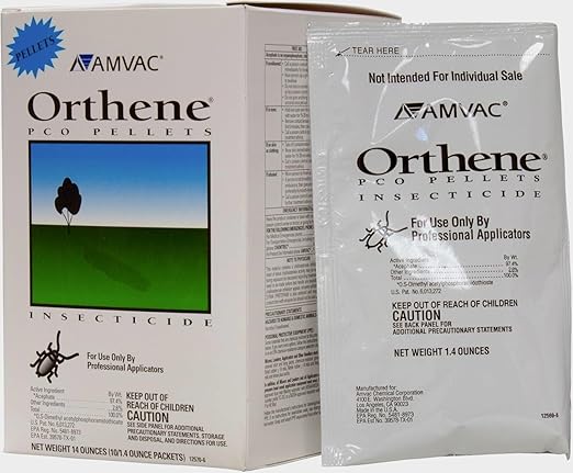 Valent USA Orthene PCO Pellets for Insects (10 Bags/per Box) 1.1.1.1.1
