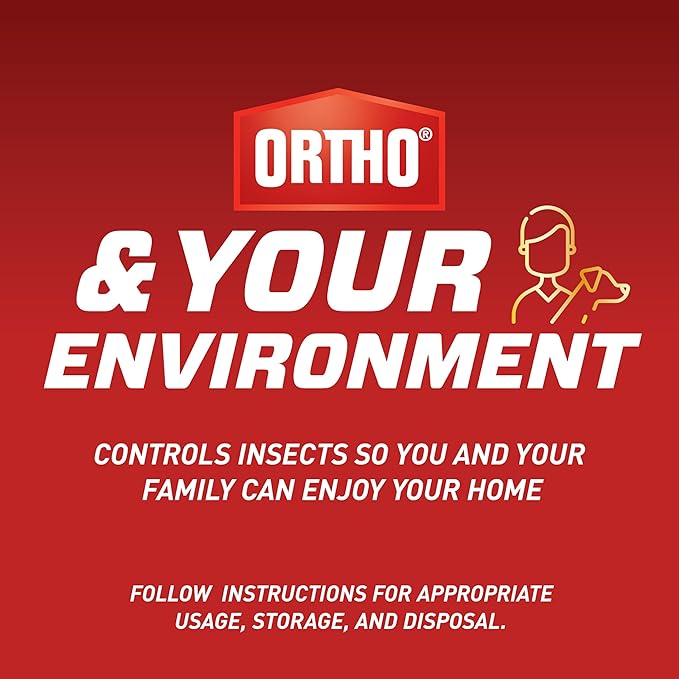 Ortho Home Defense Insect Killer for Indoor and Perimeter2 with Comfort Wand, Controls Ants, Roaches, Spiders and More, 1.1 gal., 2-Pack
