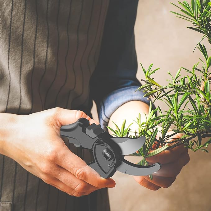 AC Infinity 8” Professional Bypass Pruning Shear, Stainless Steel SK-5 Blades with Nonstick Teflon Coating, Tree Trimmer Secateurs for Gardening, Hydroponics, Grow Tents