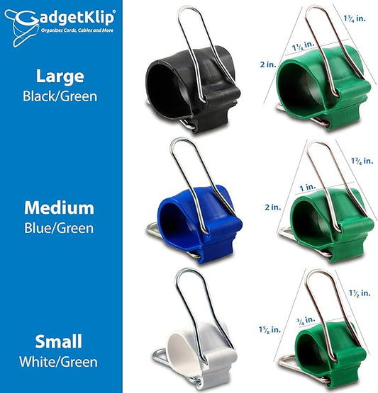 Reusable Plant Clips Made in USA – Orchid Clips, Plant Support Clips & Cord Clips – Heavy-Duty, Weather-Resistant & Durable – Secure Stems, Vines, Wires, Cables, Tomato Plants– Indoor & Outdoor