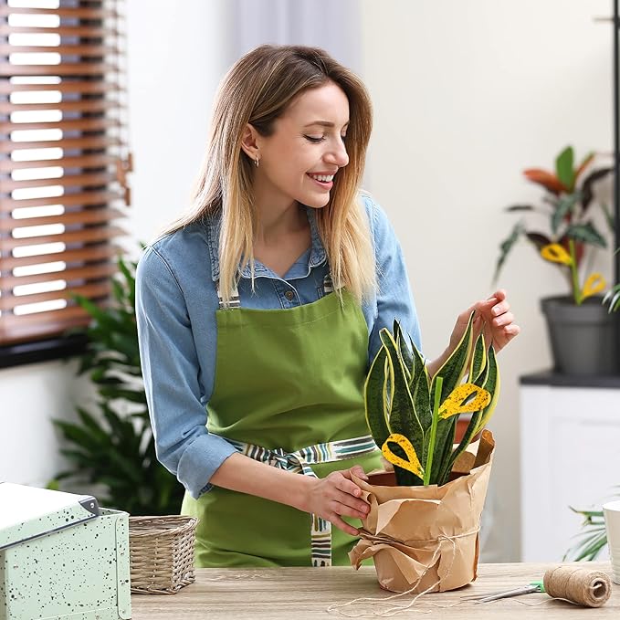 90PCS Yellow Sticky Traps for Indoors/Outdoor Gnat Traps for Plants Fungus Gnats Sticky Traps for Whiteflies Mosquitoes Fruitflies Thrips Aphids... Stake Holders Included Dual-Sided