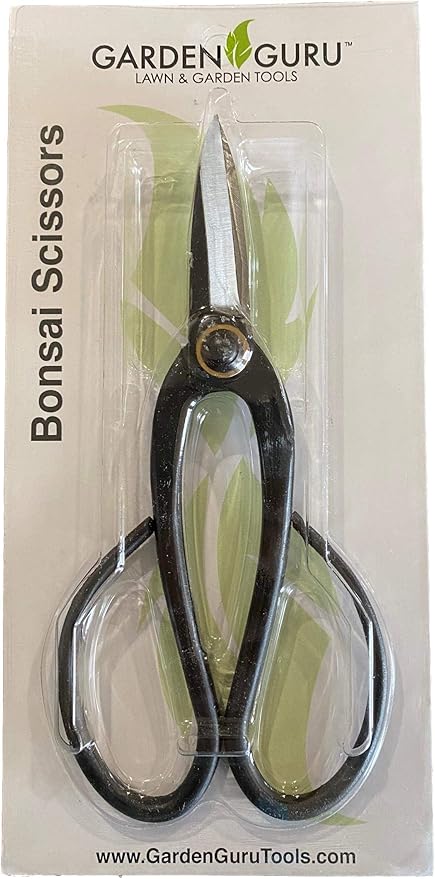 Garden Guru Bonsai Scissors - Traditional Butterfly Bonsai Pruner Shear for Precise Trimming Pruning and Deadheading of Flowers Plants, Japanese Bonsai Garden Tools (200mm 2 Pack)