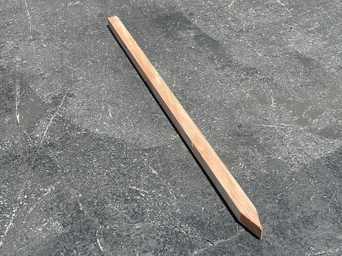 Sandbaggy 48" Wooden Grading Stakes - Heavy Duty for Construction, Gardening, Surveying, Concrete Forms - Chisel Point, Douglas Fir Wood - Made in The USA (50 Stakes)