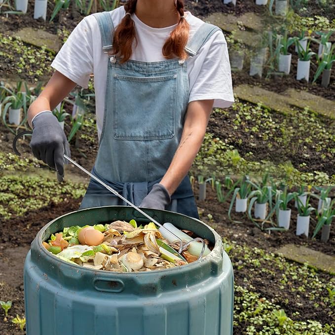SQUEEZE master Compost Aerator-Compost Turner and Mixing Tool-Compost Aeration Tool
