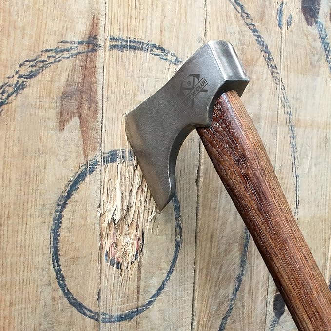 Competition Throwing Axe, 3 Pack 16.5" Throwing Axes with 1065 High Carbon Steel & Hickory Wood Handle, Perfect for Axe Throwiing Game, Competition and Recreation, Gift for Men
