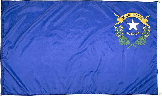 FlagSource Nevada Nylon State Flag, Made in the USA, 3x5'