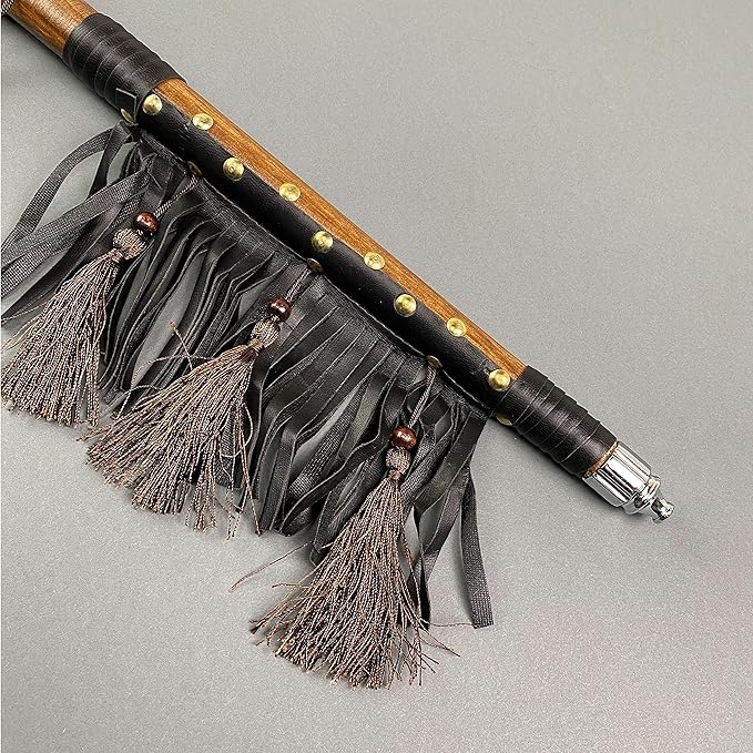 PS 19" Tomahawk Axe Hatchet with Pipe Function. for Camping, Home Decoration, Outdoor Sports Uses