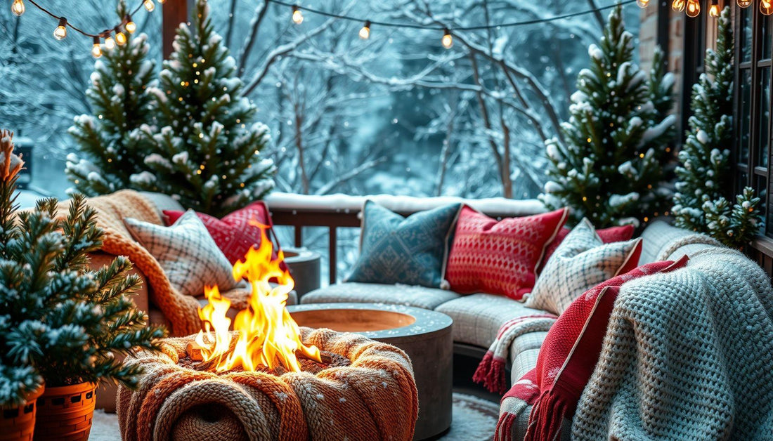 Winter Patio Setup Ideas: How to Keep Outdoor Spaces Comfortable During Colder Months