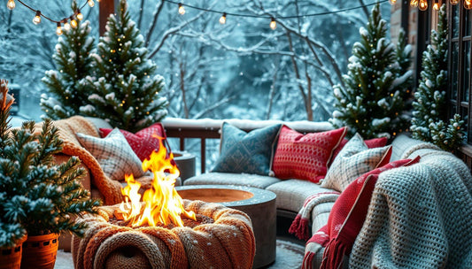 Winter Patio Setup Ideas: How to Keep Outdoor Spaces Comfortable During Colder Months