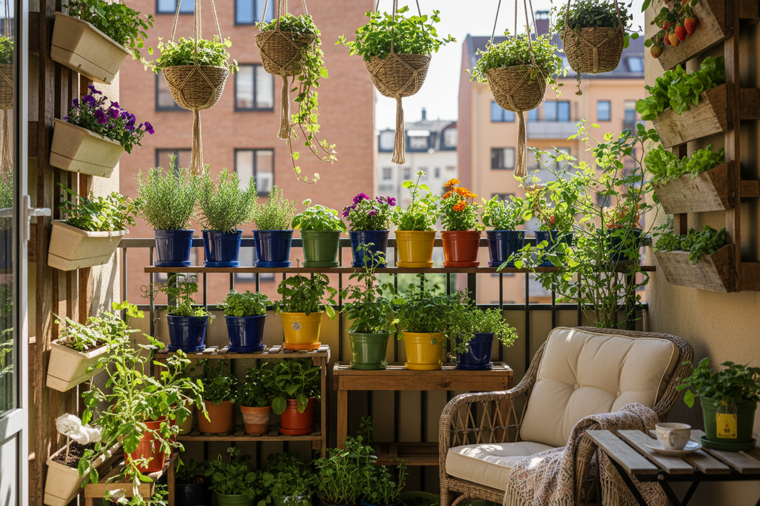 How to Create a Balcony or Small Space Garden