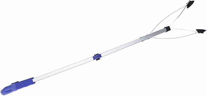 Garbage Picker Trash Grabber Rubbish Pick Up for Garden Leaves Waste Pick Up Tool(Blue Handle), Other Garden Tools
