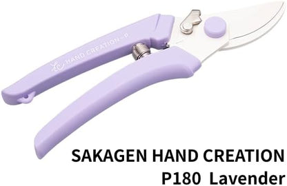 Pruning shears Made in JAPAN Garden Scissors Flower Shears SAKAGEN HAND CREATION P-180 (Red)