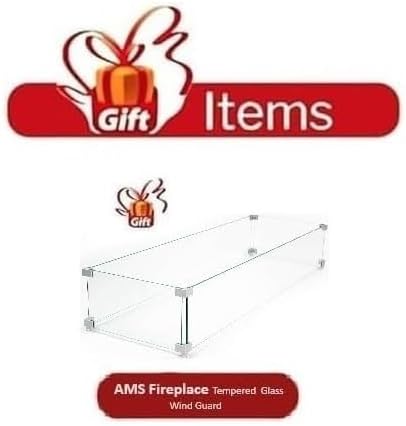 Elementi Granville Gas Fire Pit Cast Concrete Fire Table, Outdoor Fire Pit Electronic Ignition | Canvas Cover, Lava Rock Included | Free AMS Wind Guard | Dark Gray (Propane Gas)