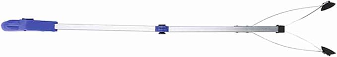 Garbage Picker Litter Picker Trash Grabber for Garden Leaves Waste Pick Up Tool(Blue Handle)