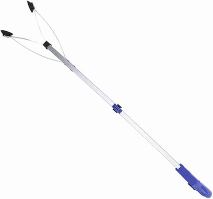 Garbage Picker Litter Picker Trash Grabber for Garden Leaves Waste Pick Up Tool(Blue Handle)